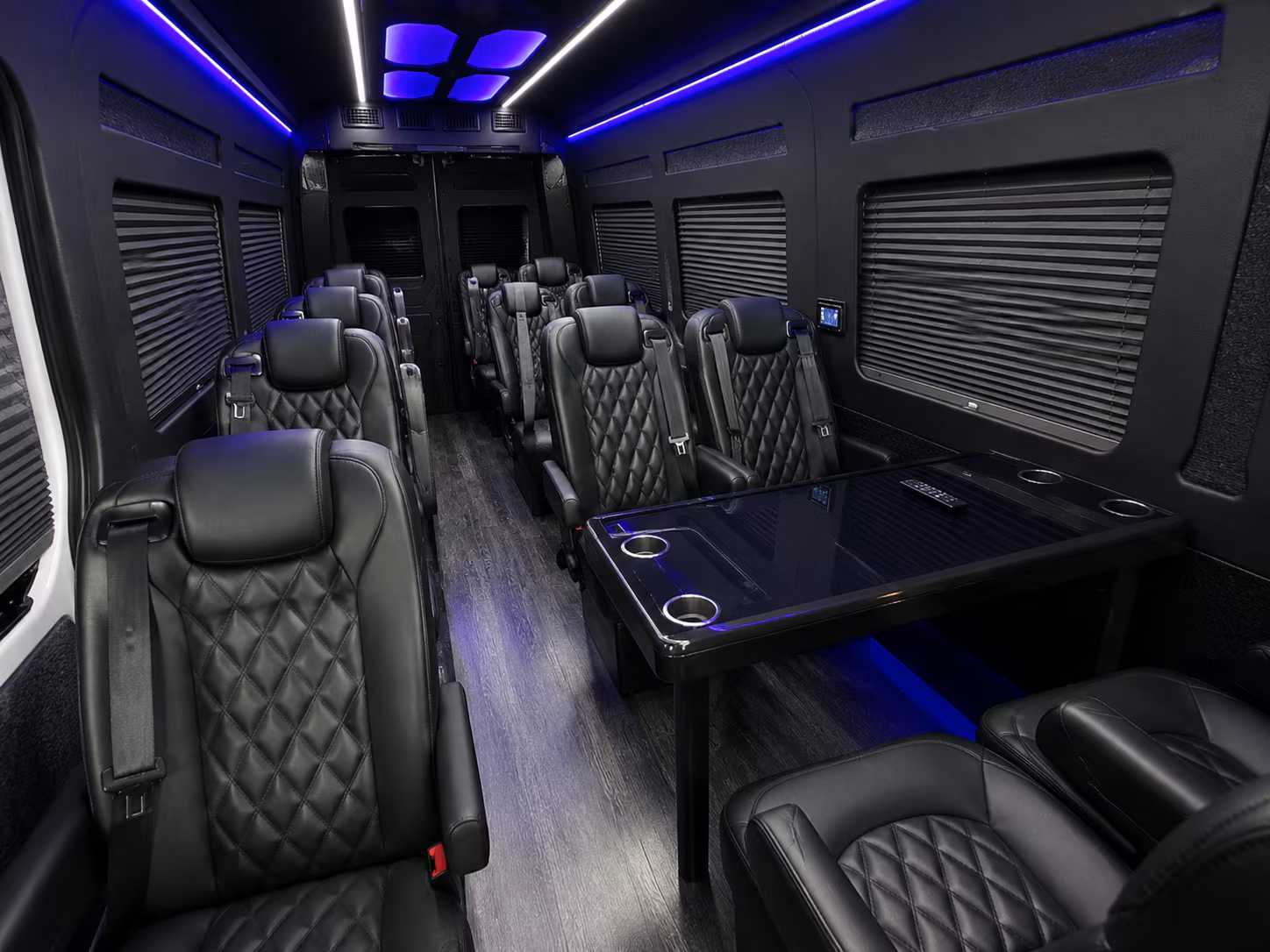 Raleigh Airport Shuttle & Transportation party bus exterior