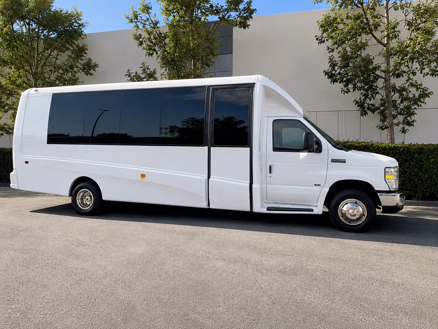 Raleigh Airport Shuttle & Transportation party bus exterior