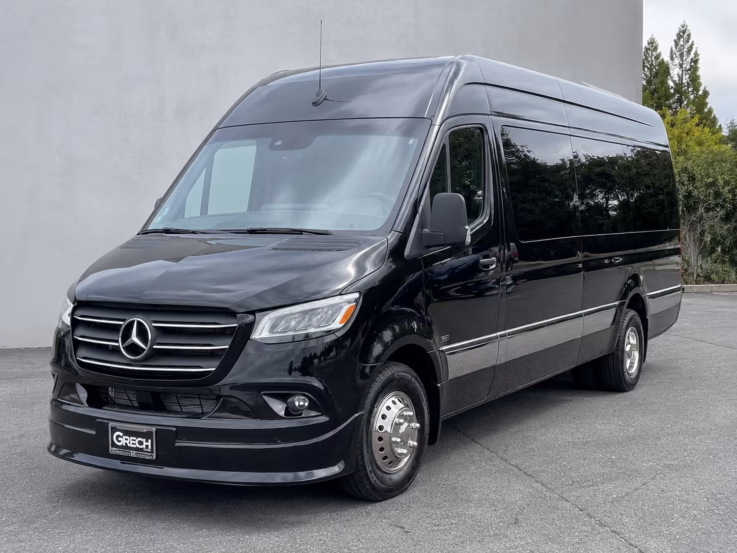 Raleigh Corporate Transportation party bus exterior