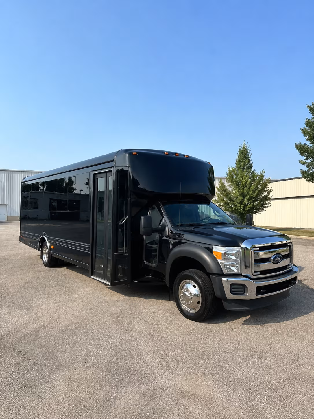 Raleigh Prom & Homecoming Transportation party bus interior