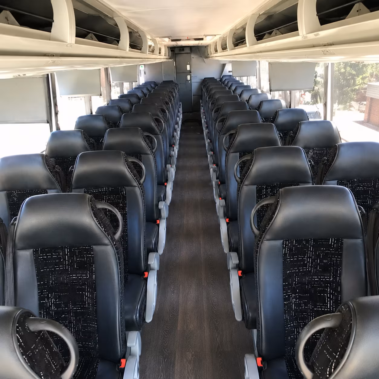 Raleigh School Event Transportation party bus exterior