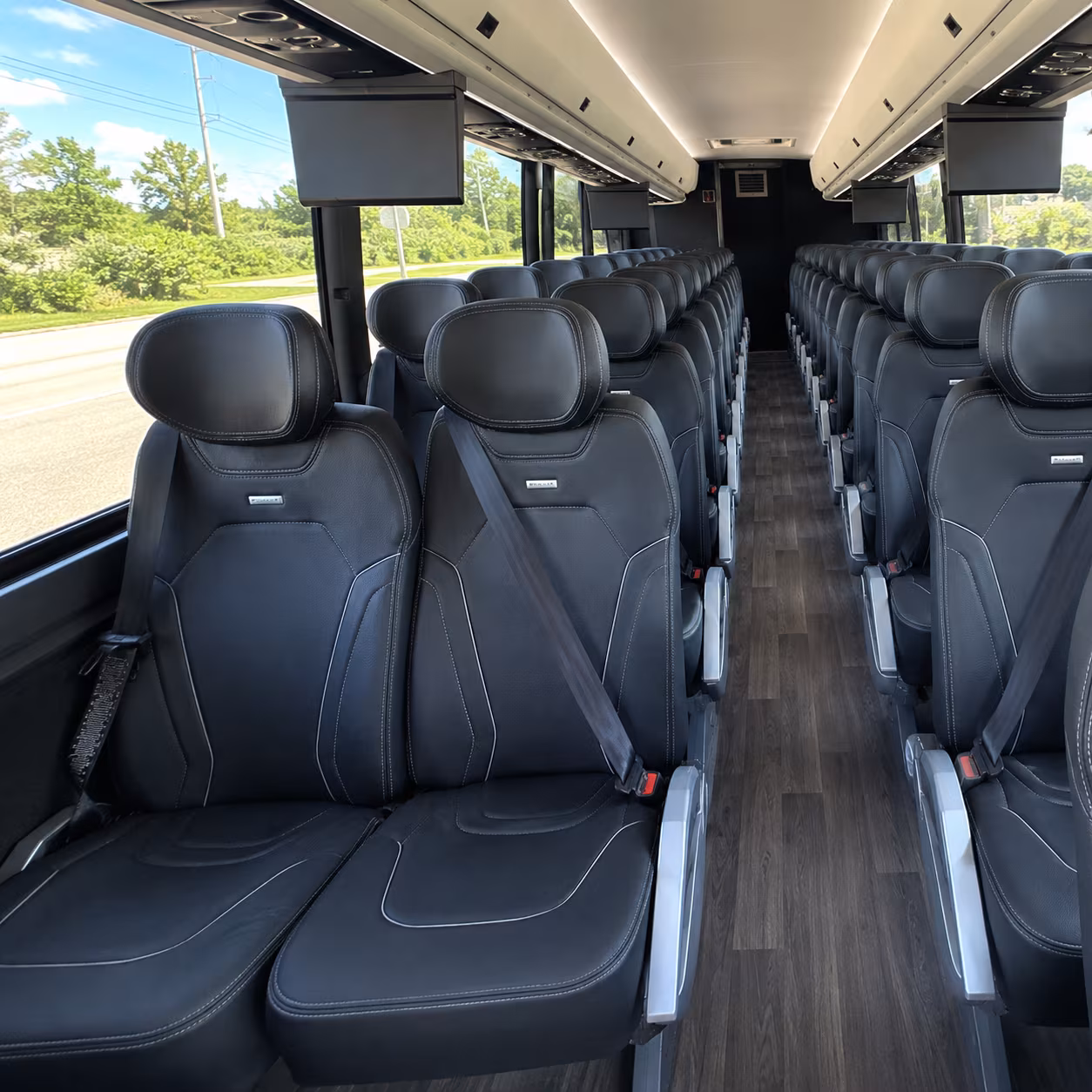 Raleigh School Event Transportation onboard seating