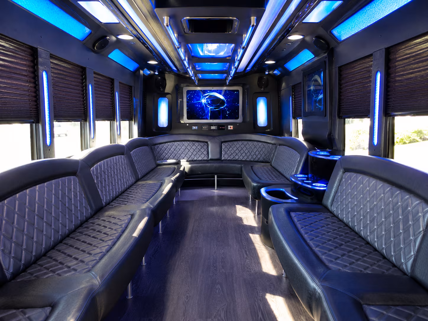 Raleigh Winery Tour & Pub Crawl Transportation onboard seating